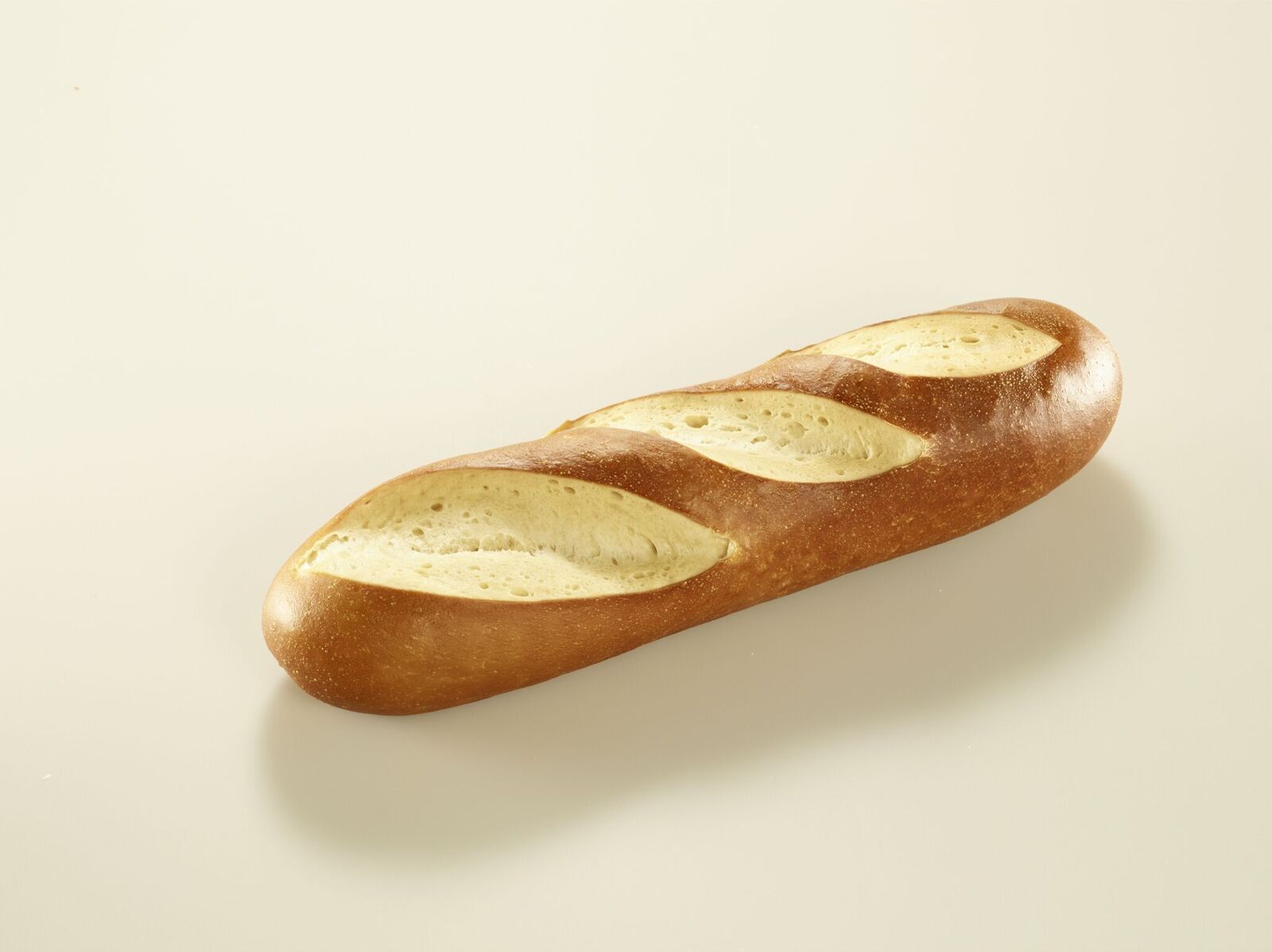 stufe 3 pretzel plait, 120 g pretzel kaiser roll, 100 g mega